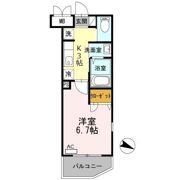 ミラージュ新子安の間取り画像