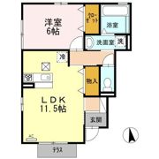 ヌーベルフォレスタ Aの間取り画像