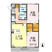 シャンポールの間取り画像