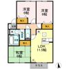 パティオ H棟の間取り画像
