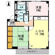 レインボーガーデン D棟の間取り画像