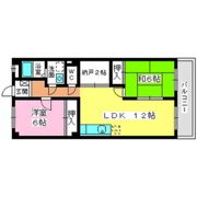 サンヒルズ千早の間取り画像