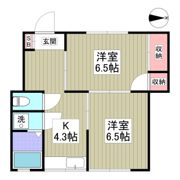谷口コーポの間取り画像