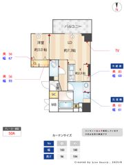ウェルブライト博多ステーションの間取り画像
