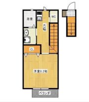 コーポレーヴ雄町の間取り画像