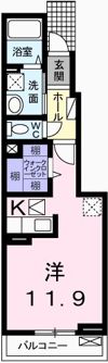 メゾン ロングフィールドの間取り画像