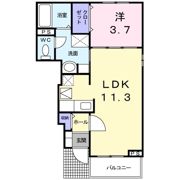 カレント Cの間取り画像