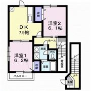 サニーハイツ Aの間取り画像