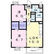 ビューテラス物集女の間取り画像