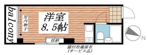アヴァンスの間取り画像