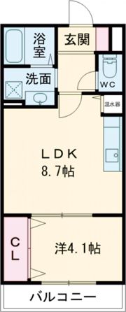 アート東大阪Bの間取り画像