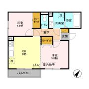 アイリス錦町の間取り画像