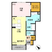 ペイサージュ宮前の間取り画像