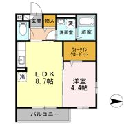 ツバキの間取り画像