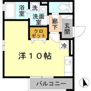 アミティハイツ A棟の間取り画像