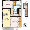 ボヌールK B棟の間取り画像