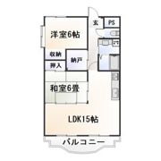 リヴァージュ北島の間取り画像