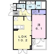 ミッテ 1号館の間取り画像