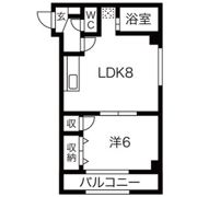 ニューウェイブプラザ豊平の間取り画像