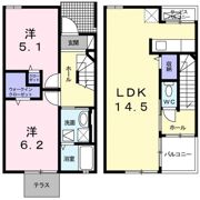 ピースフルハウスMの間取り画像