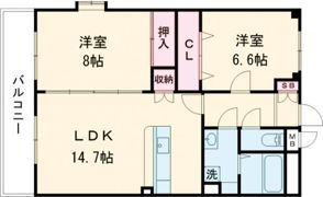 キャッスル宇土の間取り画像