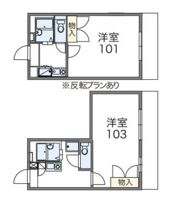 ルミエール蒼の間取り画像