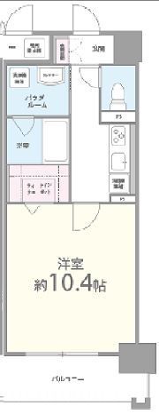 パレーブランシェの間取り画像