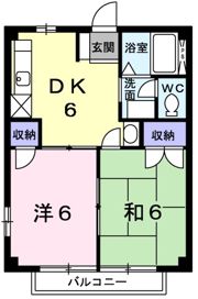 MMキャッスルⅠの間取り画像