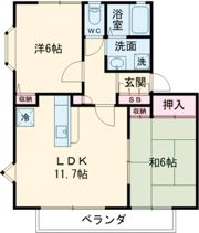 アラミカホライズンの間取り画像