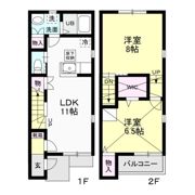 ア・ラ・モード Aの間取り画像