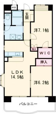 クオーリの間取り画像