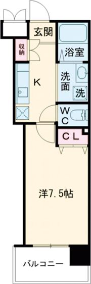 グリーンシティHTの間取り画像
