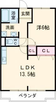 フジカハイツの間取り画像