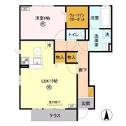 サンセールTKN Bの間取り画像