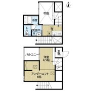 BLANCA上石川(ブランカカミイシカワ)の間取り画像