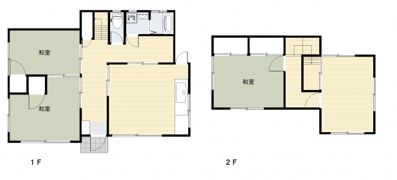 美の里戸建の間取り画像
