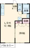 クレス中村の間取り画像