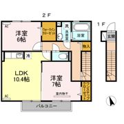 ルーチェ上町の間取り画像