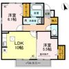 ルーチェ上町の間取り画像
