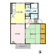 ファミール小春の里 D棟の間取り画像