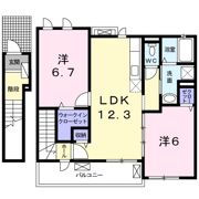 エテルノガーデン亀山の間取り画像