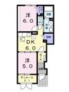 メゾン．ド．プランタンの間取り画像