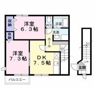 メゾン・フリージアCの間取り画像