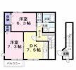 メゾン・フリージアCの間取り画像