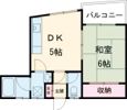 コーポ春日の間取り画像