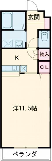 キャロットの間取り画像