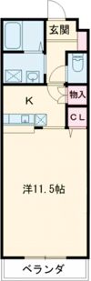 キャロットの間取り画像