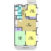 ツインポート吉野A棟の間取り画像