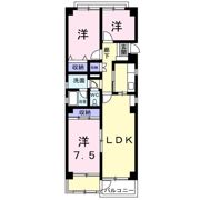 サンハイツ22の間取り画像