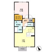 ジュネスの間取り画像